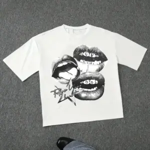 Harajuku Letter Graphic T-Shirt — Oversized Streetwear, Unisex
