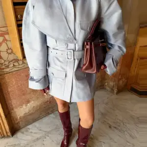 Lace-Up Belted Trench Coat — Lapel Pockets, Women's, Autumn
