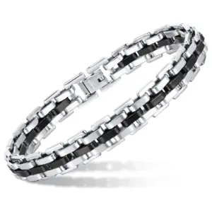 Stainless Steel Link Bracelet — Chunky Chain, Men's Gift