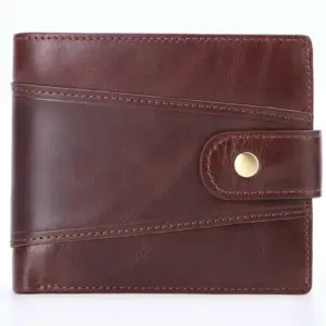 Men's RFID Vintage Leather Wallet — Credit Card Holder