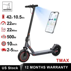 10" Electric Scooter — 500W, 22mph, APP Control
