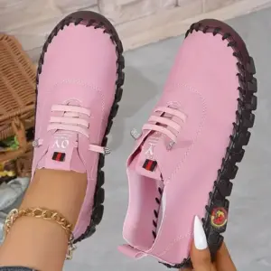 Women's Retro Loafers — Soft-Soled Breathable Sneakers, Big Size
