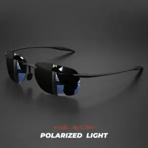 TR90 Frameless Polarized Sunglasses — 11g, Driving & Outdoor