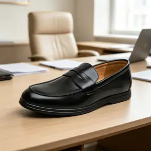 Penny Loafers — Premium Leather, Men's, Sizes 39-47
