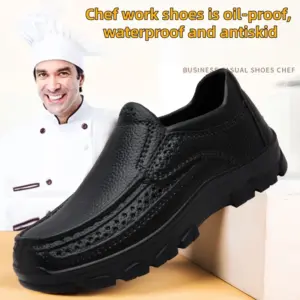 Waterproof Chef Work Shoes — Non-Slip, Men's