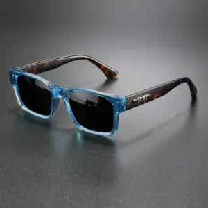 Retro Punk Square Sunglasses — UV400, Unisex