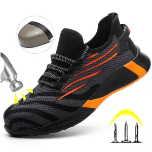 Anti-Puncture Safety Sneakers — Men's