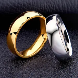 6mm Titanium Wedding Band — Hypoallergenic, Unisex