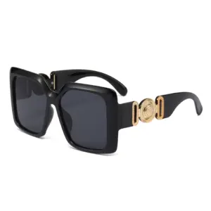 Retro Square Sunglasses — UV400, Unisex