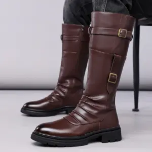 Vintage British Style Work Boots — Men's