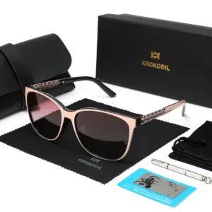 Polarized Square Sunglasses — UV400, Unisex