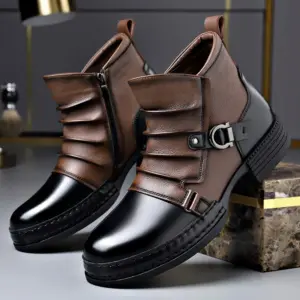 Genuine Leather Chelsea Boots — Men's