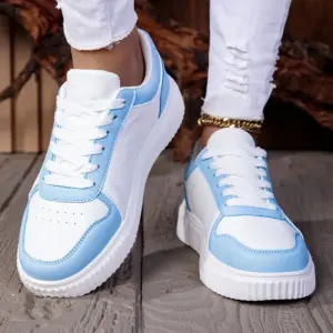 Vulcanized Lace-Up Sneakers — Unisex