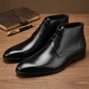 Calf Leather Chelsea Boots — Western, Men's