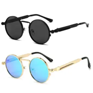 Punk UV400 Mirror Sunglasses — Unisex