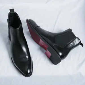 Red Sole Chelsea Boots — Men's