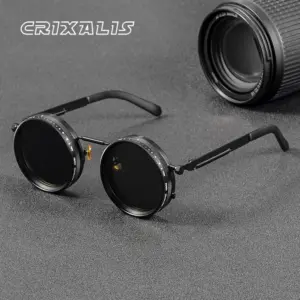 Polarized Round Sunglasses — UV400, Unisex