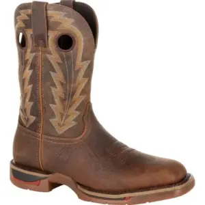 Embroidered Ankle Boots — Men's