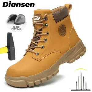 Steel Toe Safety Sneakers — Lightweight, Unisex