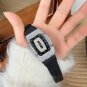 Crystal Silicone Jelly Watch — Women's
